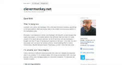 Desktop Screenshot of clevermonkey.net